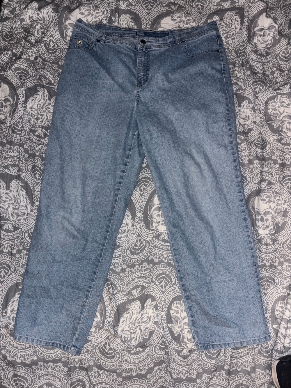 Classic Light Blue Denim Jeans